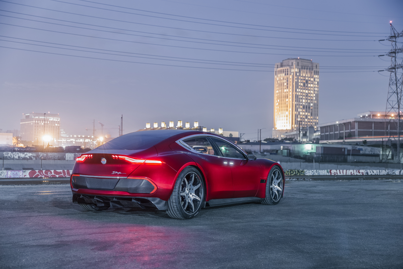 Illustration for article titled Fisker's New Electric Car Bet Will Come Down To The Battery—And Those Doors